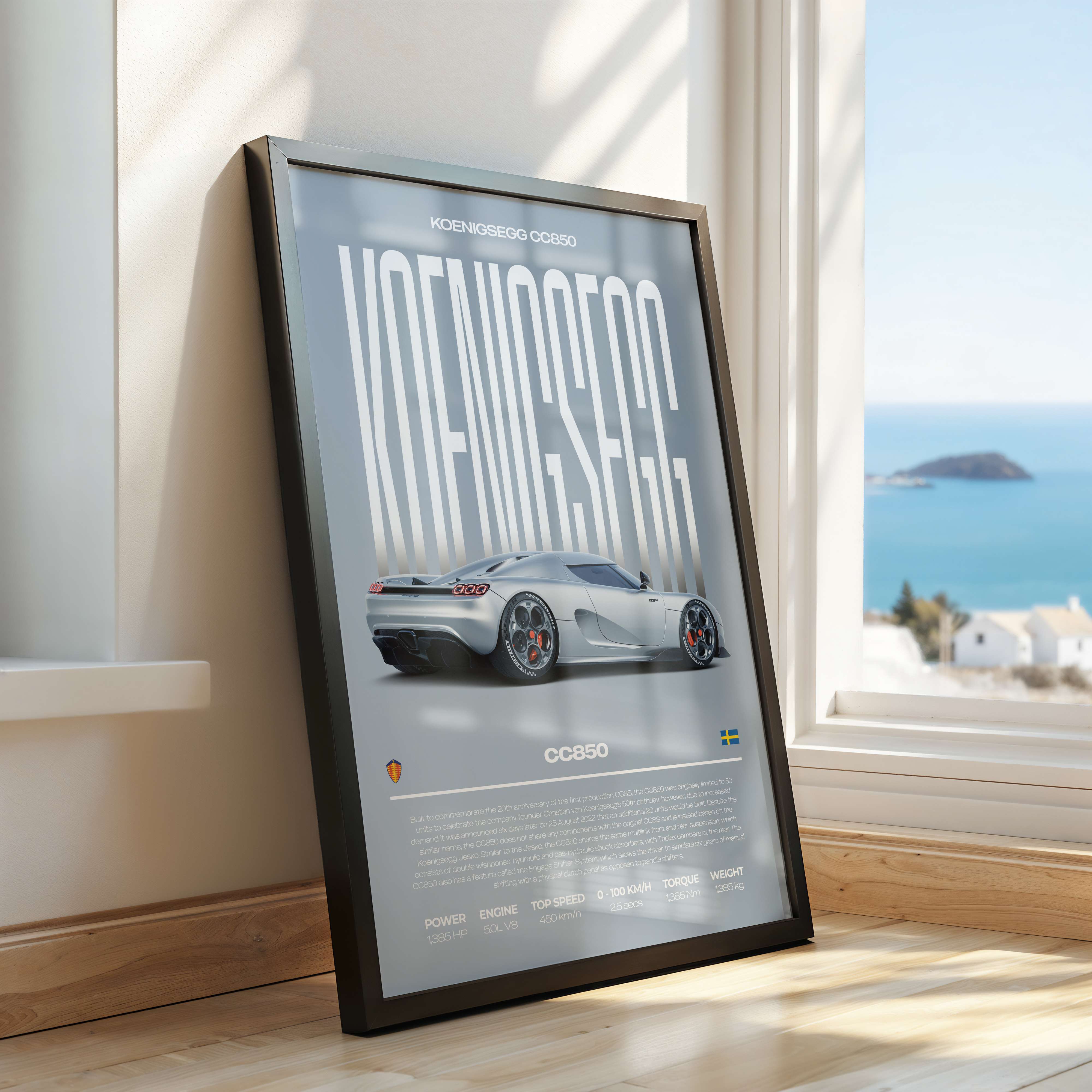 Koenigsegg CC850 Poster