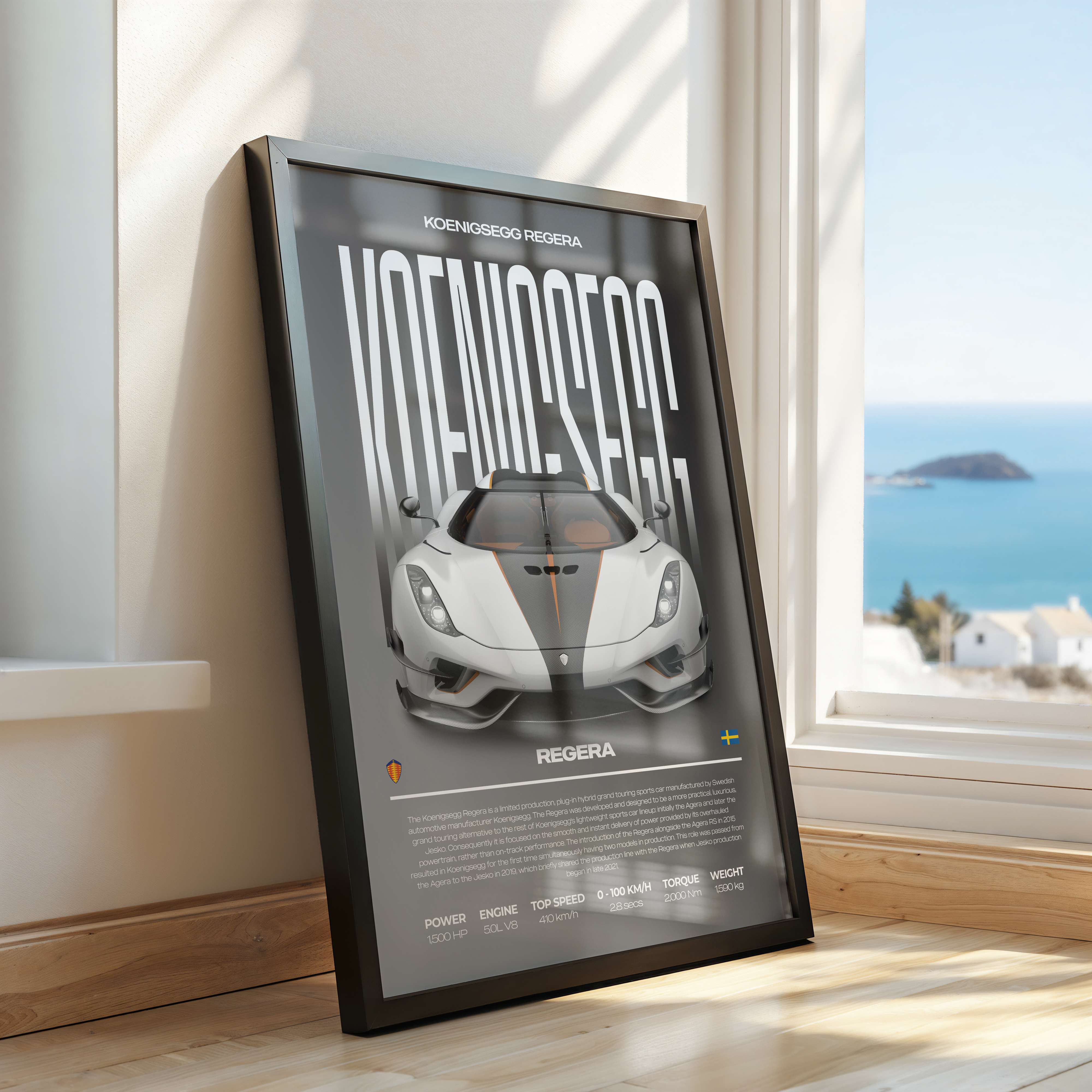 Koenigsegg Regera Poster