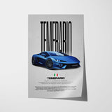 Temerario Car Poster