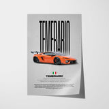 Temerario Car Poster