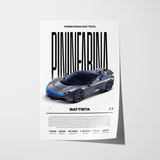 Pininfarina Battista Poster