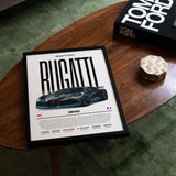 Bugatti Divo Poster