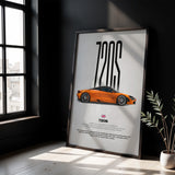 720S Car Poster