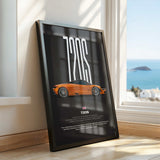 720S Car Poster