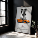 720S Car Poster