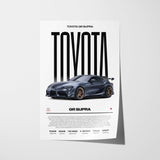 Toyota GR Supra Poster