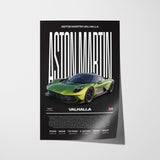 Aston Martin Valhalla Poster