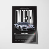 Italdesign Zerouno Duerta Poster