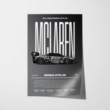 McLaren Senna GTR LM Poster