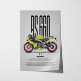 2021-2024 RS 660 Motorcycle Poster