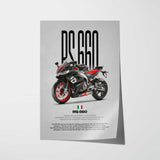 2021-2024 RS 660 Motorcycle Poster