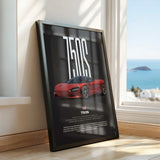 750S Car Poster