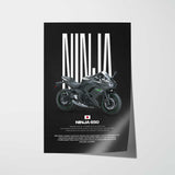 2023 Ninja 650 Motorcycle Poster