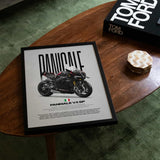 Panigale V4 SP Motorcycle Poster