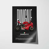 2018 Panigale V4 Motorcycle Poster