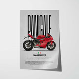 2018 Panigale V4 Motorcycle Poster
