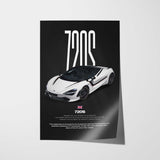 720S Car Poster