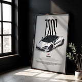 720S Car Poster