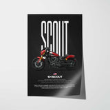101 Scout Motorcycle Poster