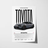 Toyota GR Supra Poster