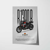 R1300R Motorcycle Poster