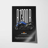 R1300R Motorcycle Poster