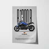 R1300R Motorcycle Poster