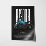 R1300R Motorcycle Poster