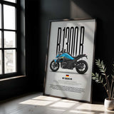 R1300R Motorcycle Poster
