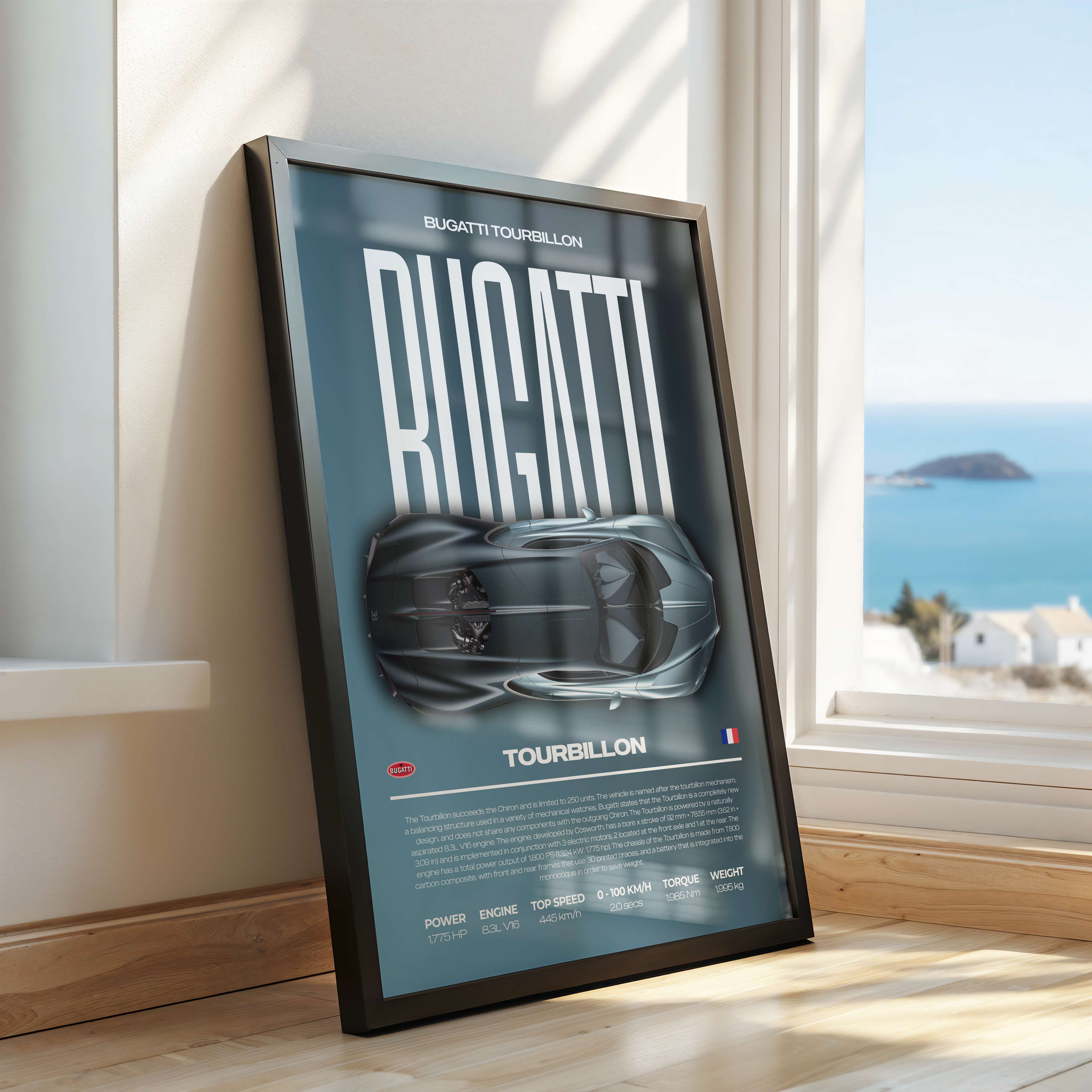 Bugatti Tourbillon Poster