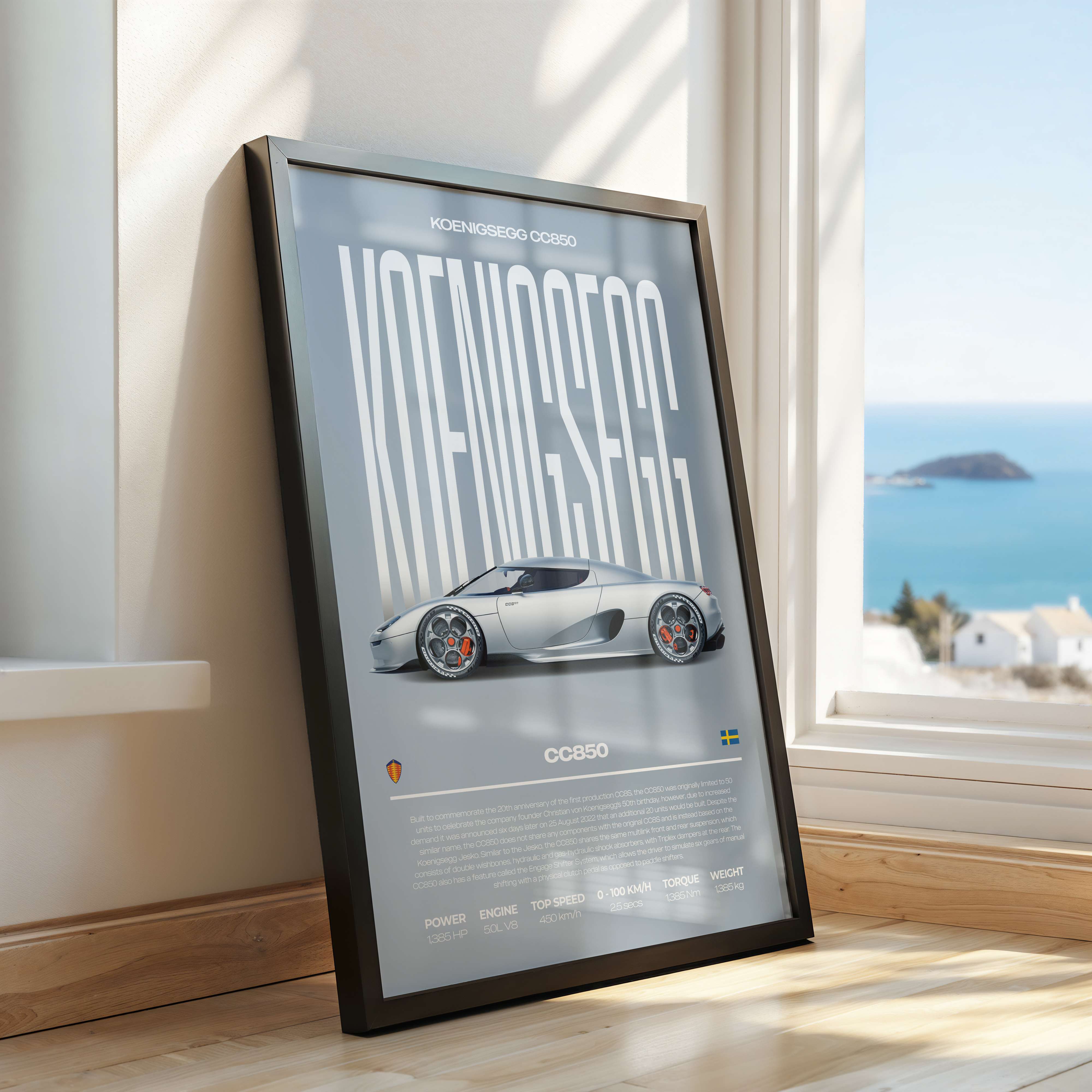 Koenigsegg CC850 Poster