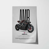 AMB 001 Motorcycle Poster