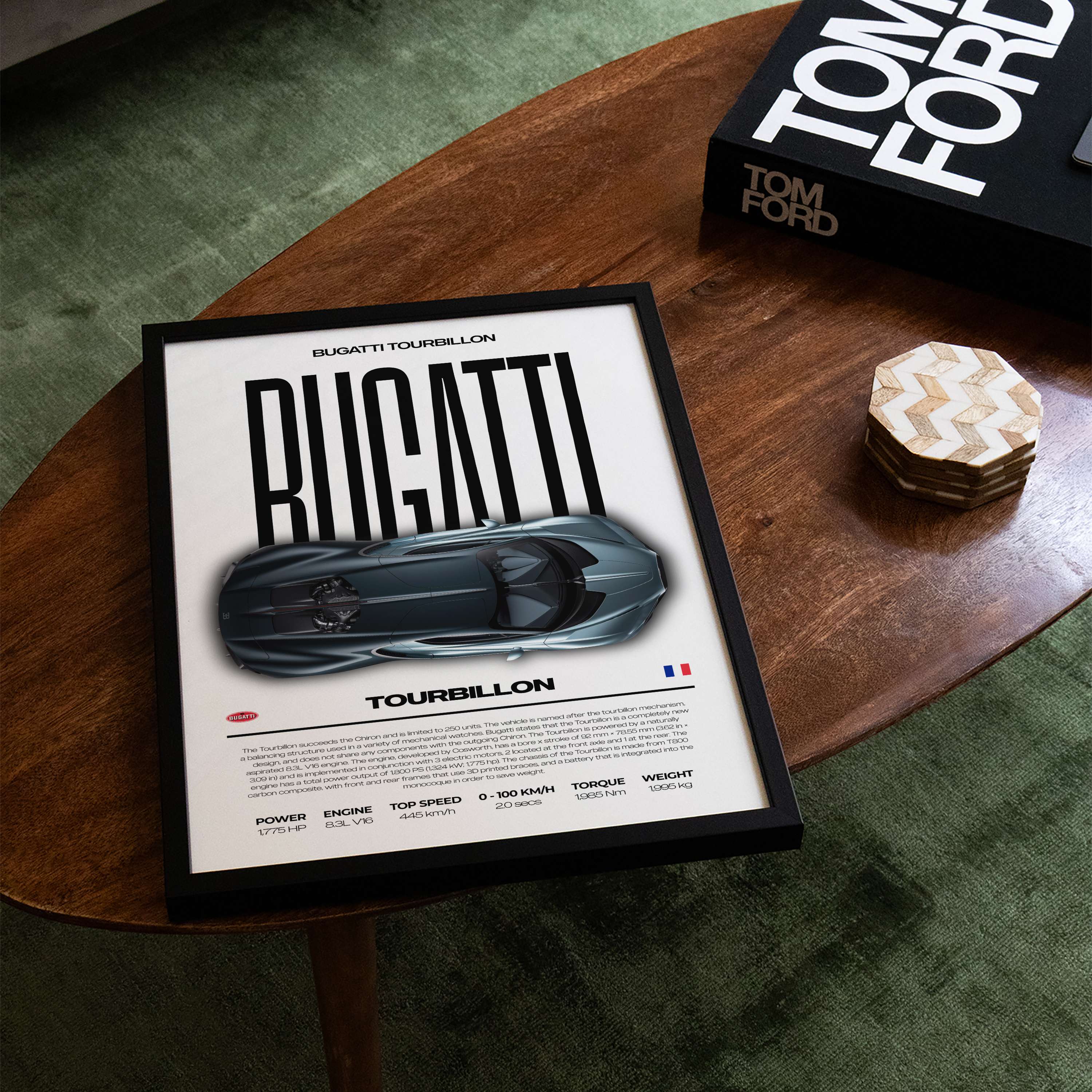 Bugatti Tourbillon Poster