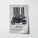 2018-2021 Ninja H2 SX Motorcycle Poster