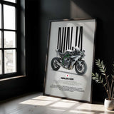 Ninja H2R Motorcycle Poster