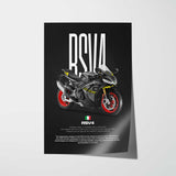 2025-Present RSV4 Motorcycle Poster