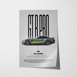 GT R Pro Car Poster