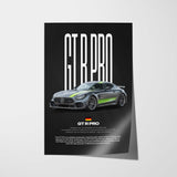 GT R Pro Car Poster