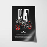 RS 457 Motorcycle Poster