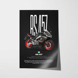 RS 457 Motorcycle Poster