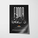 F900R Motorcycle Poster