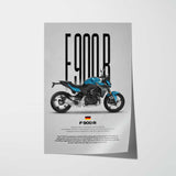 F900R Motorcycle Poster