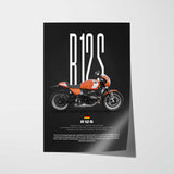 R12S Motorcycle Poster