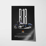 R18 Motorcycle Poster