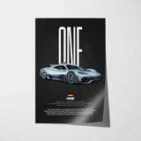 One Car Poster