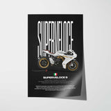 Superveloce S Motorcycle Poster
