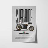 Superveloce S Motorcycle Poster