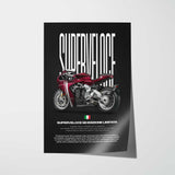 Superveloce 98 Edizione Limitata Motorcycle Poster