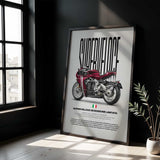 Superveloce 98 Edizione Limitata Motorcycle Poster