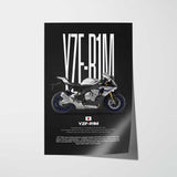 2015-2016 YZF-R1M Motorcycle Poster